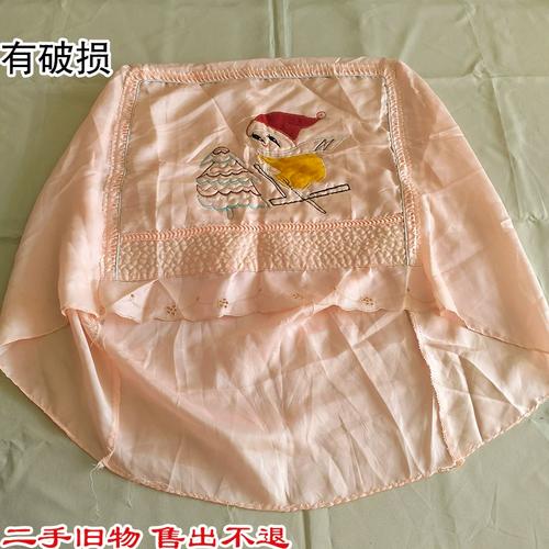 旧物情深 90年代贴花电视机防尘罩的时光记忆